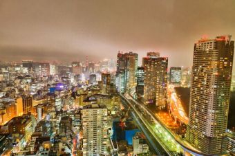 Tokyo at night